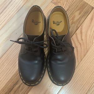 Dr. Martens Women's Brown Leather Shoes